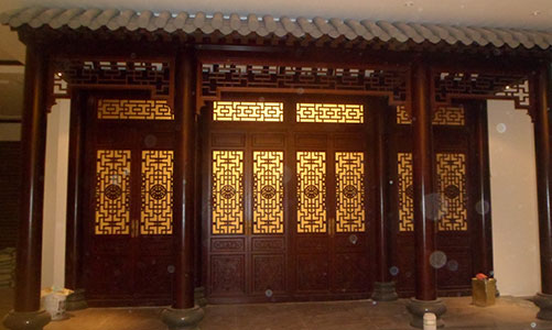 阳江传统仿古门窗浮雕技术制作方法