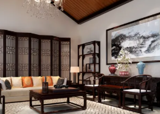阳江中式书房设计让四合院的生活更加美好